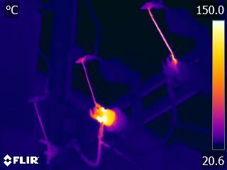 Transmission Tower Thermogram